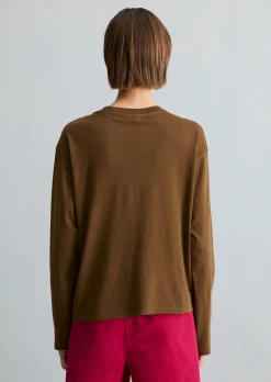 Longsleeve relaxed aus Organic Cotton