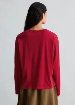 Longsleeve relaxed aus Organic Cotton