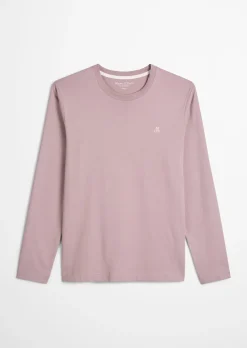 Longsleeve shaped aus reiner Bio-Baumwolle