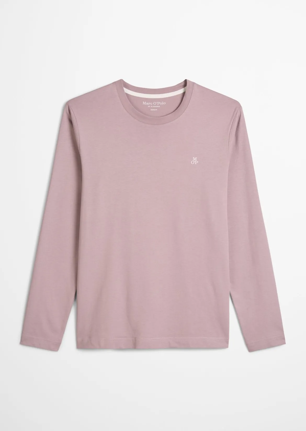 Longsleeve shaped aus reiner Bio-Baumwolle