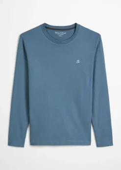 Longsleeve shaped aus reiner Bio-Baumwolle