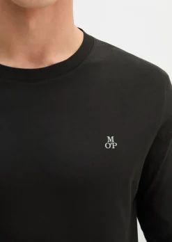 Longsleeve shaped aus reiner Bio-Baumwolle