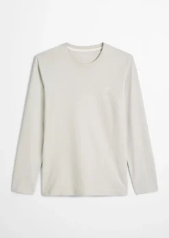 Longsleeve shaped aus reiner Bio-Baumwolle