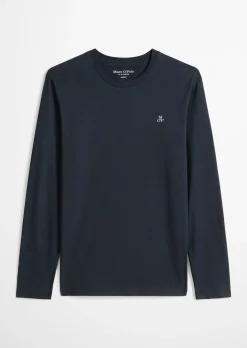 Longsleeve shaped aus reiner Bio-Baumwolle