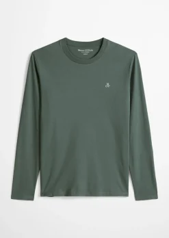 Longsleeve shaped aus reiner Bio-Baumwolle