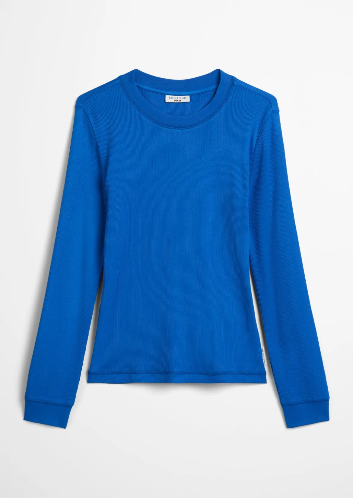 Longsleeve slim aus softem Bio-Baumwolle-Modal-Stretch-Jersey