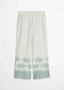 Lounge-Hose aus leichtem Bio-Baumwoll-Jersey