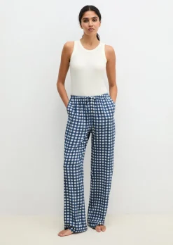 Lounge-Hose aus weicher Viskose