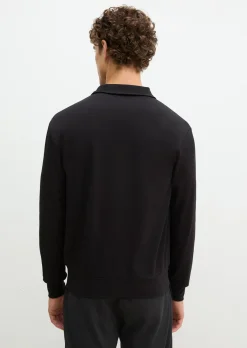 Lounge-Jacke aus schwerem Interlock Jersey