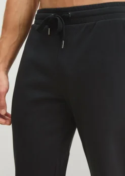 Lounge-Joggpants regular aus schwerem Interlock Jersey