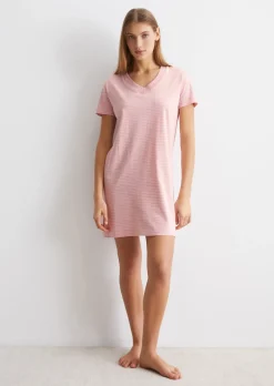 Loungekleid aus Bio-Baumwoll-Jersey