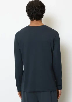 Lounge-Longsleeve regular aus Bio-Baumwolle