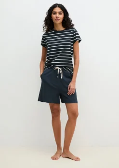 Lounge-Pyjama-Set aus softem Bio-Baumwoll-Jersey