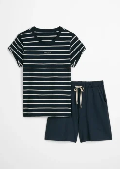 Lounge-Pyjama-Set aus softem Bio-Baumwoll-Jersey