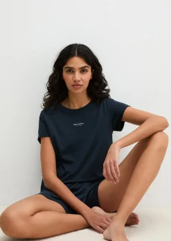 Lounge-Pyjama-Set aus softem Bio-Baumwoll-Jersey