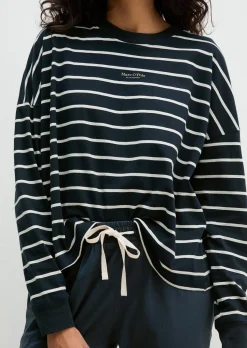 Lounge-Pyjama-Set aus softem Bio-Baumwoll-Jersey