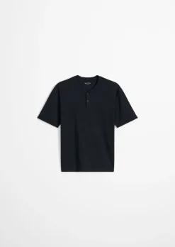 Lounge-Serafino aus schwerem Interlock Jersey