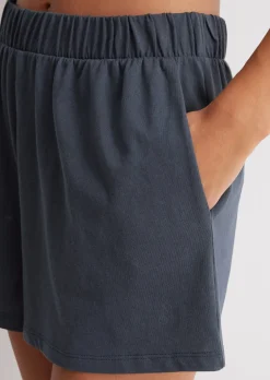 Lounge-Shorts aus reiner Bio-Baumwolle