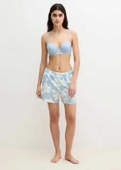 Lounge-Shorts aus reiner Bio-Baumwolle