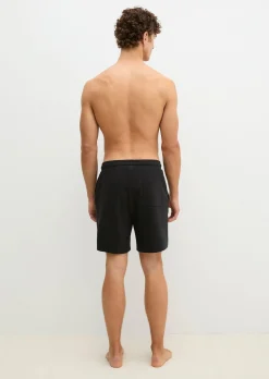 Lounge-Shorts aus schwerem Interlock Jersey