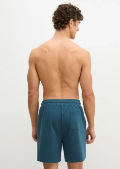 Lounge-Shorts aus schwerem Interlock Jersey