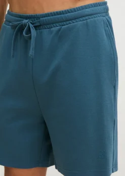 Lounge-Shorts aus schwerem Interlock Jersey