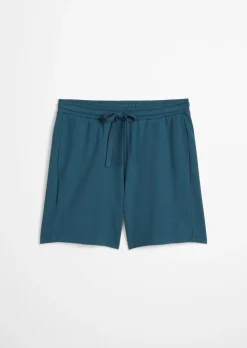 Lounge-Shorts aus schwerem Interlock Jersey