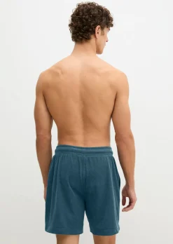 Lounge-Shorts in flauschiger Frottee-Qualität