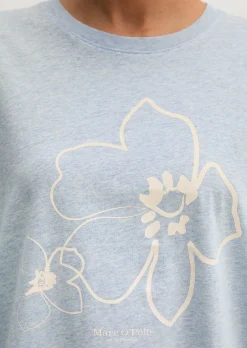 Lounge-T-Shirt im Boyfriend-Style