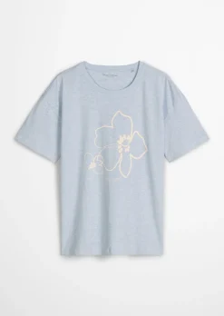 Lounge-T-Shirt im Boyfriend-Style