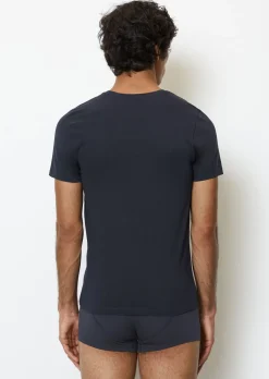 Lounge-T-Shirt mit Rundhalsausschnitt im 2er Set