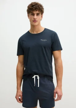 Lounge-T-Shirt regular aus Bio-Baumwolle