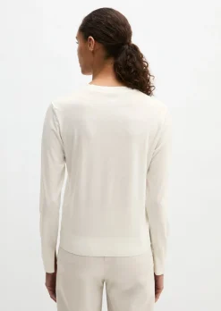 Luxury Longsleeve relaxed aus TENCEL™ Lyocell-Baumwolle-Mix