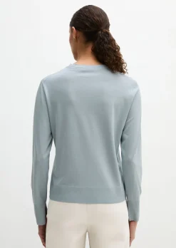 Luxury Longsleeve relaxed aus TENCEL™ Lyocell-Baumwolle-Mix
