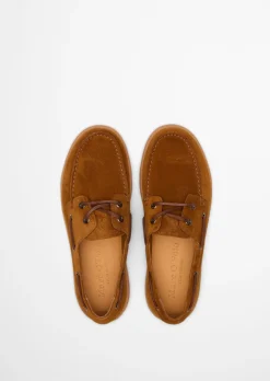 Mokassin Model Karo aus Veloursleder