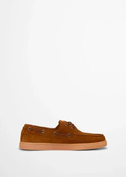 Mokassin Model Karo aus Veloursleder