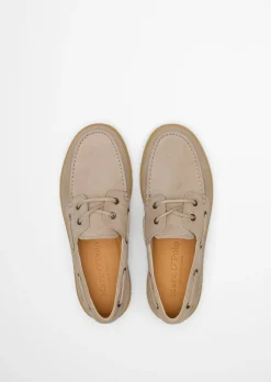 Mokassin Model Karo aus Veloursleder