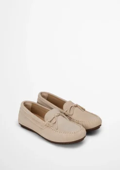 Mokassin Model Valentina aus weichem Veloursleder
