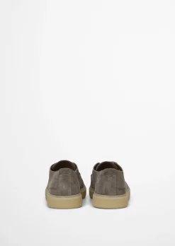 Mokassin-Schnürer Model Zen aus weichem Veloursleder