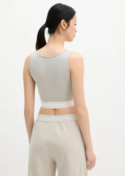 MOP Club '67 Bralette Athletics aus Stretch-Jersey