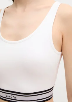 MOP Club '67 Bralette Athletics aus Stretch-Jersey