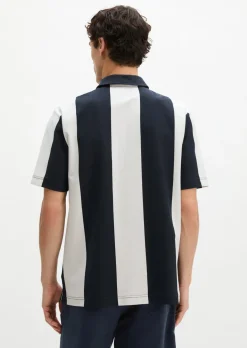 MOP Club '67 Football Tricot Polo, Heavy Jersey, Striped aus schwerer Bio-Baumwoll-Qualität