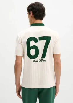MOP Club '67 Football Tricot Polo, Rib aus reiner Bio-Baumwolle