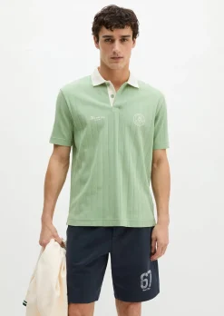MOP Club '67 Football Tricot Polo, Rib aus reiner Bio-Baumwolle