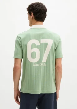 MOP Club '67 Football Tricot Polo, Rib aus reiner Bio-Baumwolle
