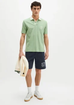 MOP Club '67 Football Tricot Polo, Rib aus reiner Bio-Baumwolle