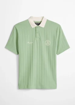 MOP Club '67 Football Tricot Polo, Rib aus reiner Bio-Baumwolle