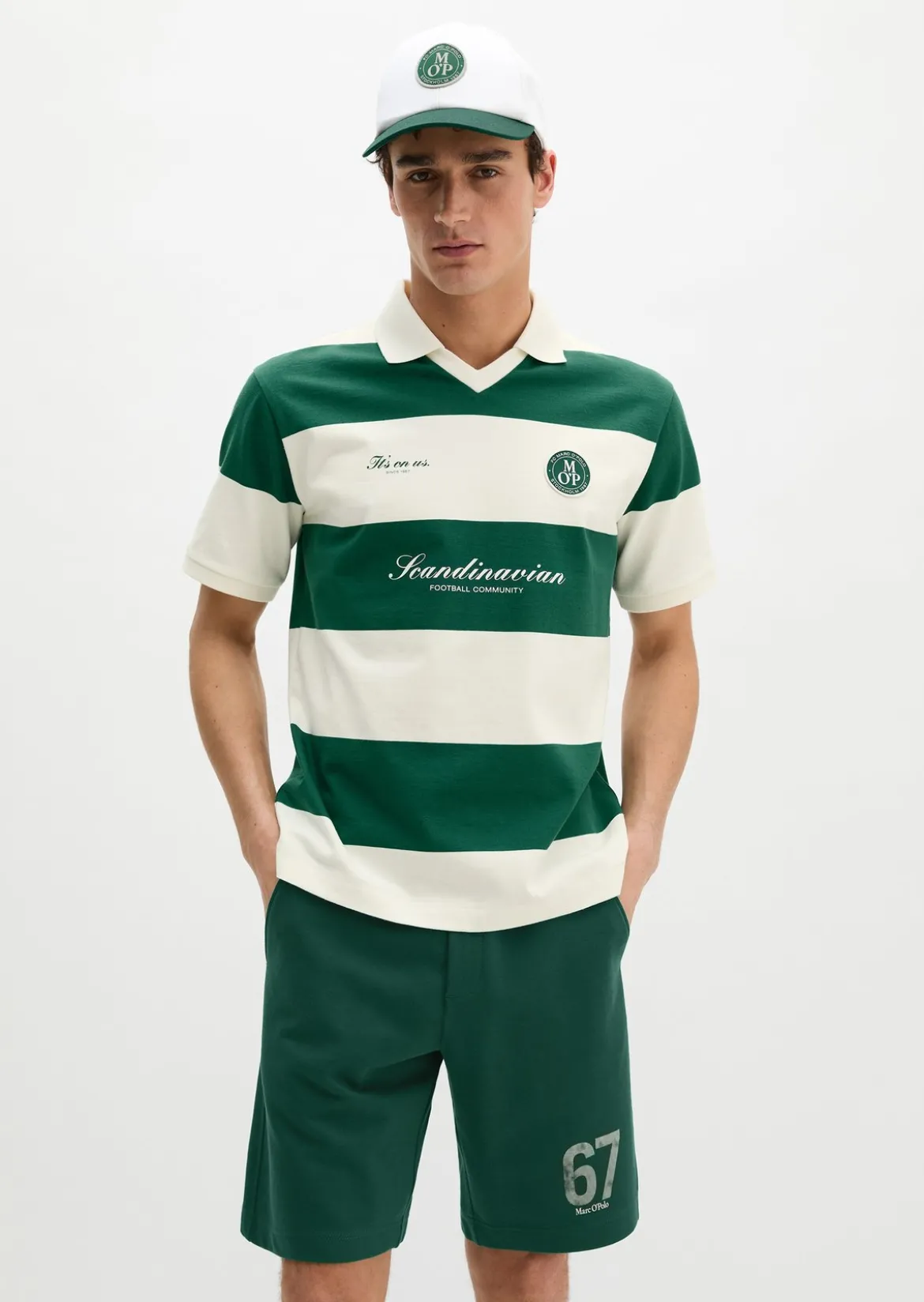 MOP Club '67 Football Tricot Polo, Heavy Jersey aus schwerer Bio-Baumwoll-Qualität