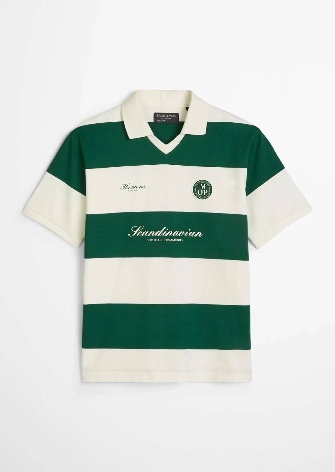 MOP Club '67 Football Tricot Polo, Heavy Jersey aus schwerer Bio-Baumwoll-Qualität