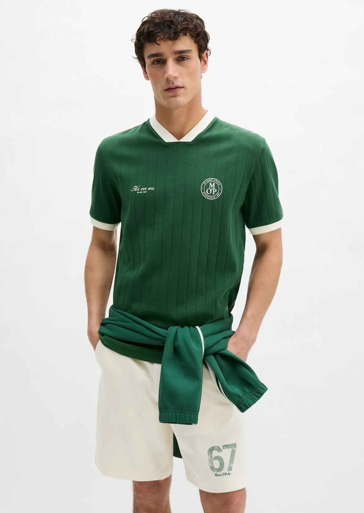 MOP Club '67 Football Tricot Shirt, Rib mit großem Rückenprint